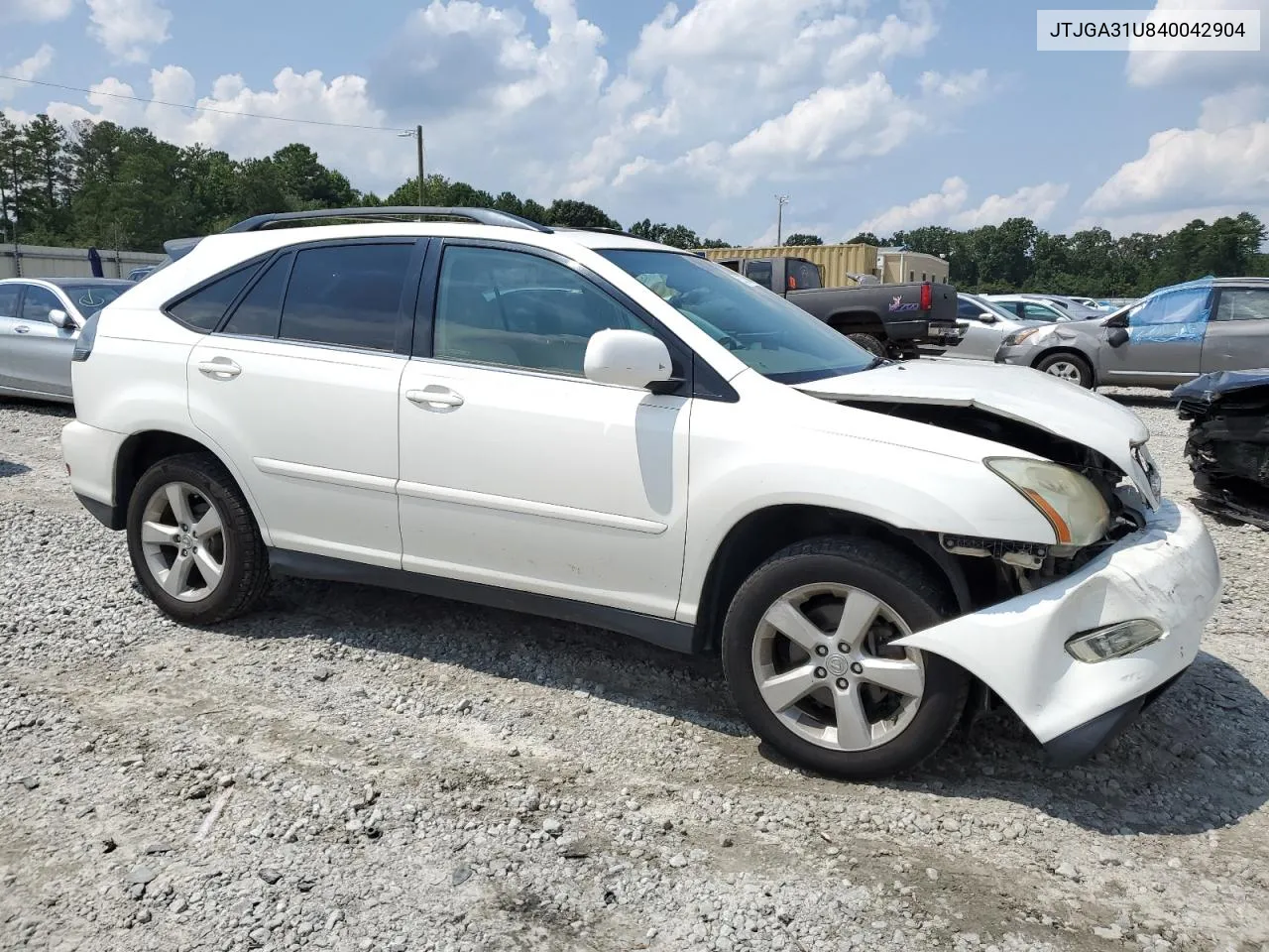 2004 Lexus Rx 330 VIN: JTJGA31U840042904 Lot: 65337854