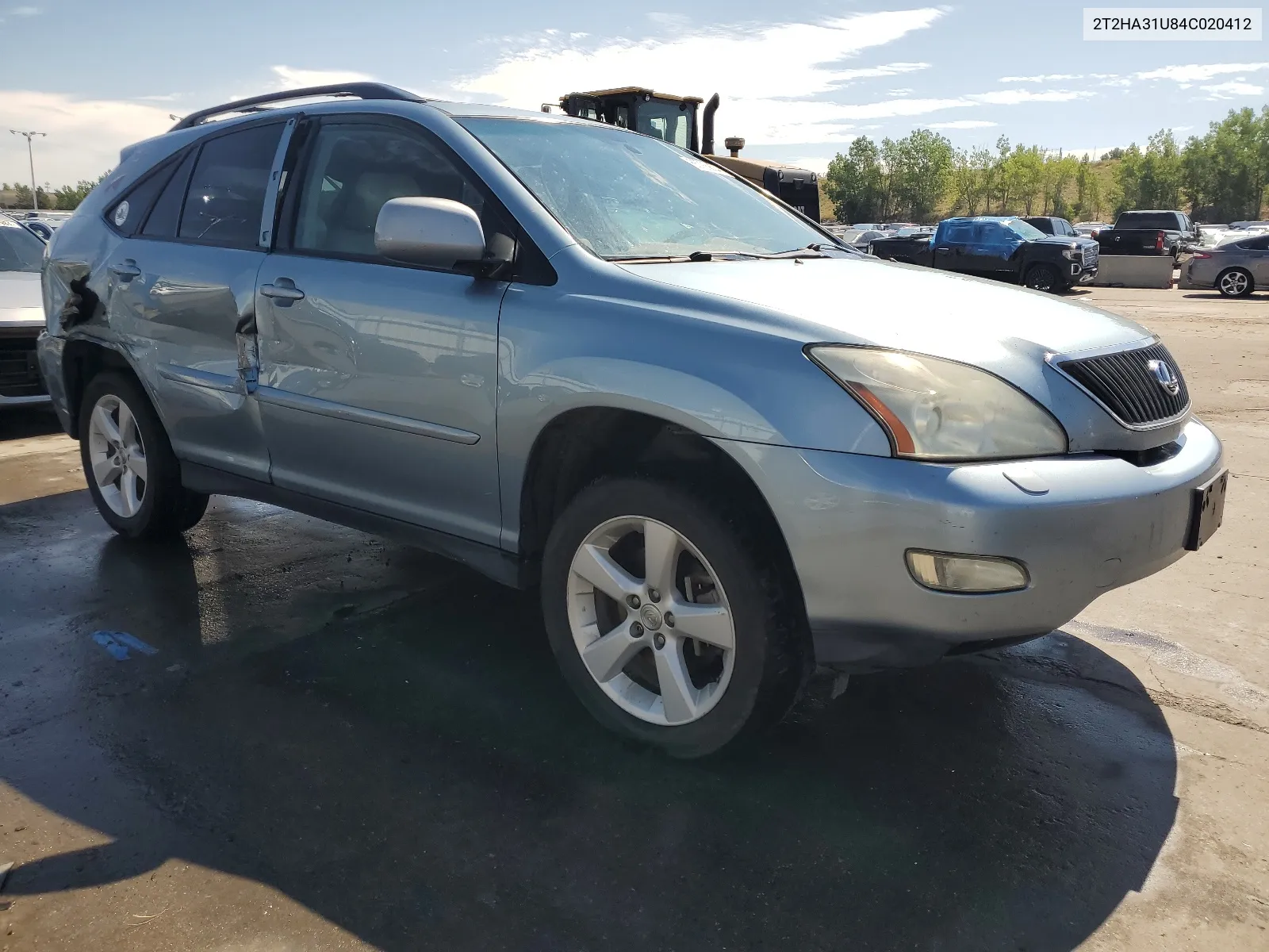 2004 Lexus Rx 330 VIN: 2T2HA31U84C020412 Lot: 65786804