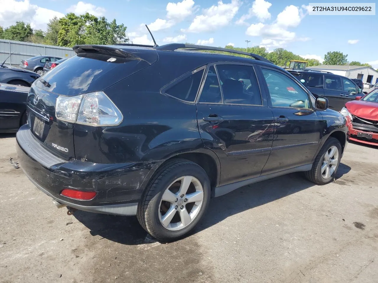 2004 Lexus Rx 330 VIN: 2T2HA31U94C029622 Lot: 67700124