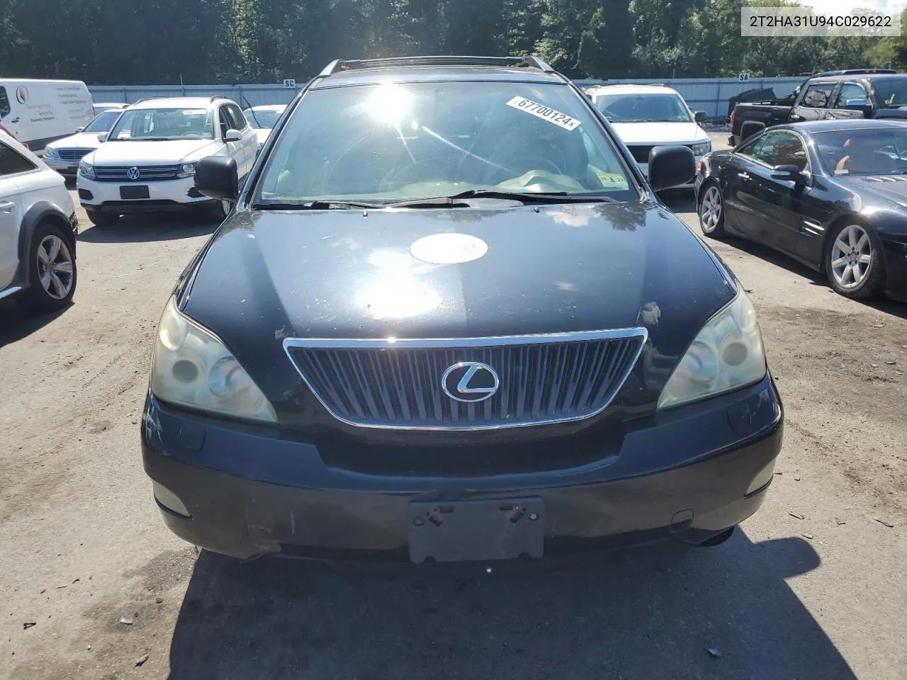 2004 Lexus Rx 330 VIN: 2T2HA31U94C029622 Lot: 67700124