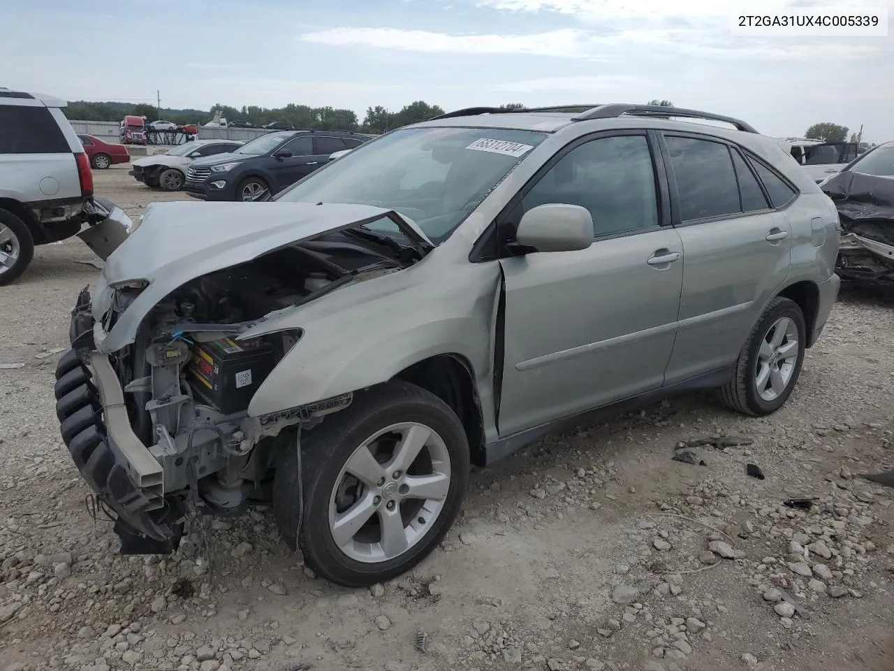 2004 Lexus Rx 330 VIN: 2T2GA31UX4C005339 Lot: 68312704