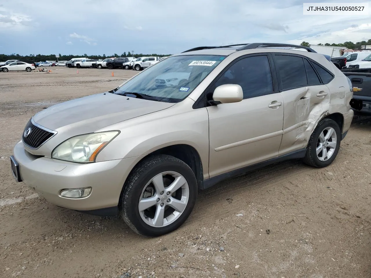 2004 Lexus Rx 330 VIN: JTJHA31U540050527 Lot: 69253044