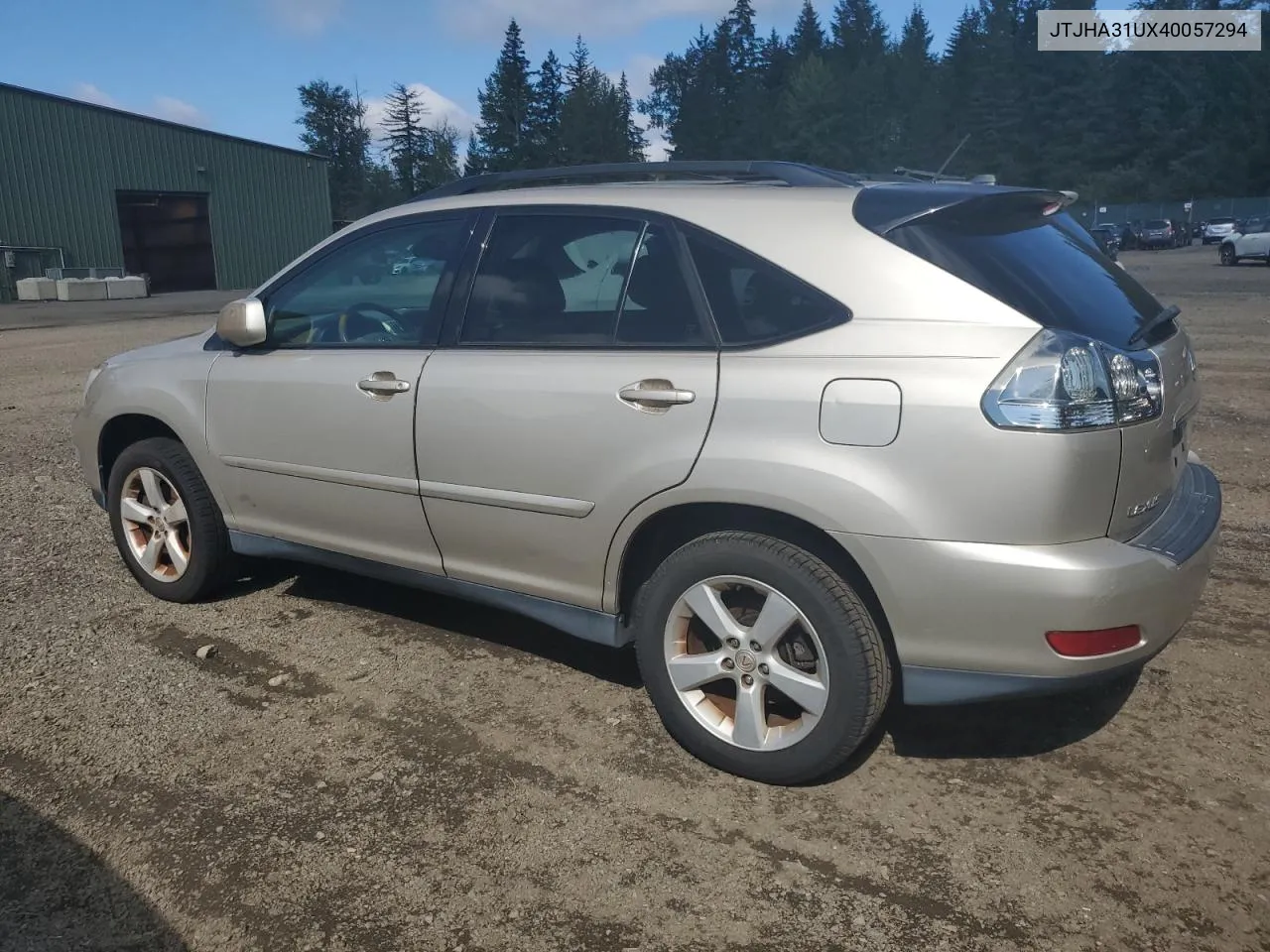 2004 Lexus Rx 330 VIN: JTJHA31UX40057294 Lot: 69314564