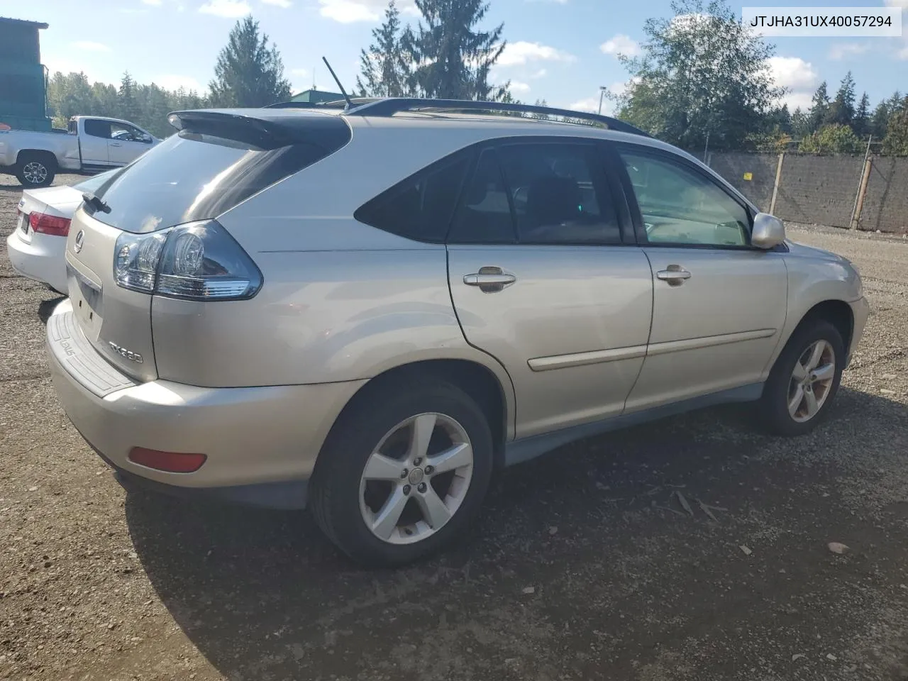 2004 Lexus Rx 330 VIN: JTJHA31UX40057294 Lot: 69314564