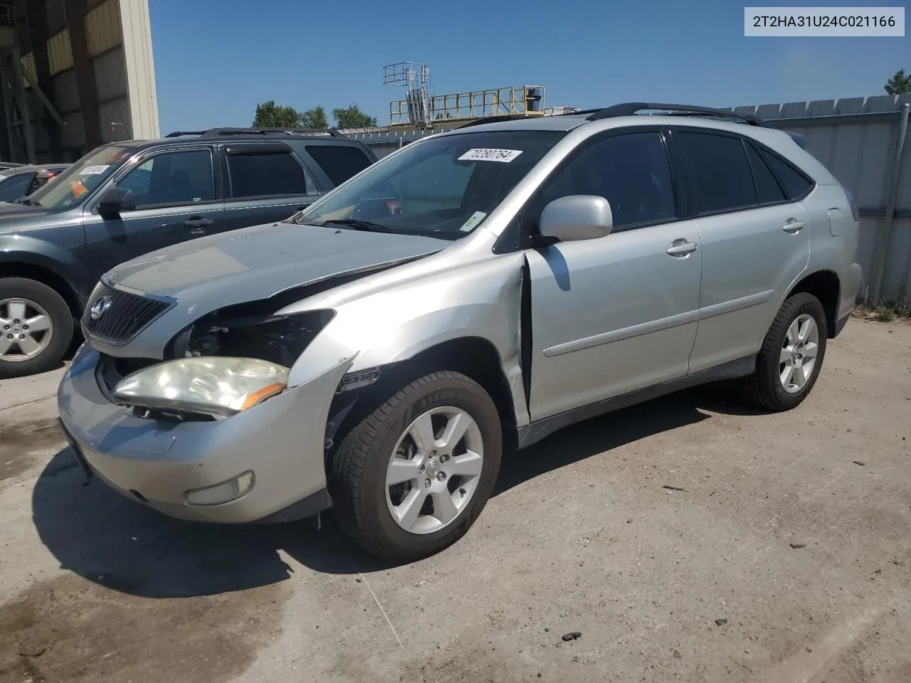 2004 Lexus Rx 330 VIN: 2T2HA31U24C021166 Lot: 70280764