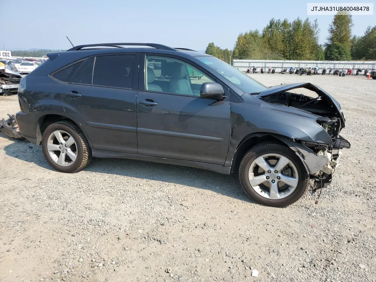 2004 Lexus Rx 330 VIN: JTJHA31U840048478 Lot: 70483594