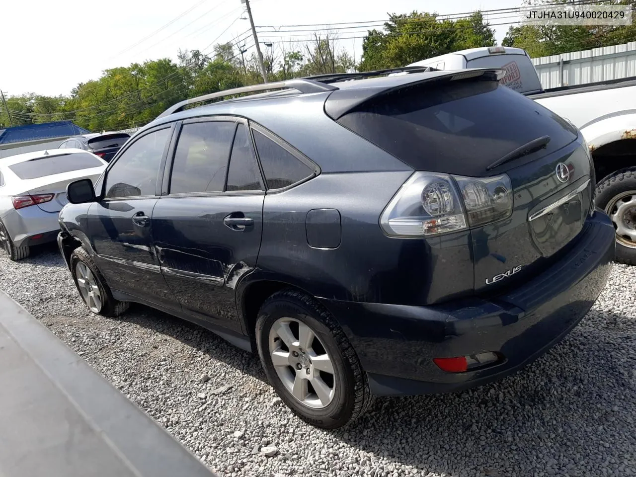 2004 Lexus Rx 330 VIN: JTJHA31U940020429 Lot: 70715304