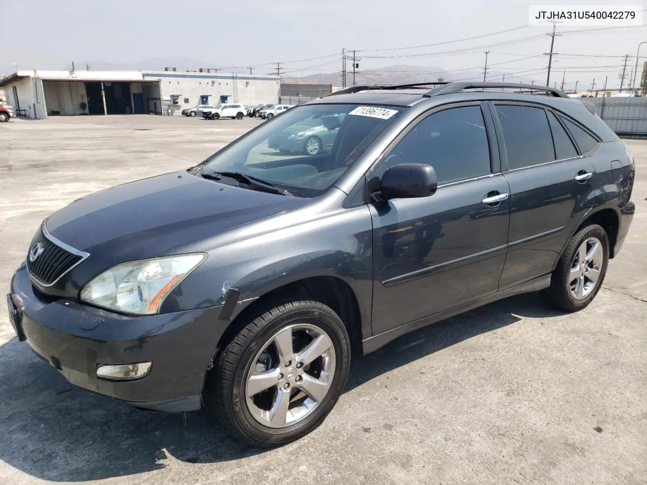 2004 Lexus Rx 330 VIN: JTJHA31U540042279 Lot: 71396774