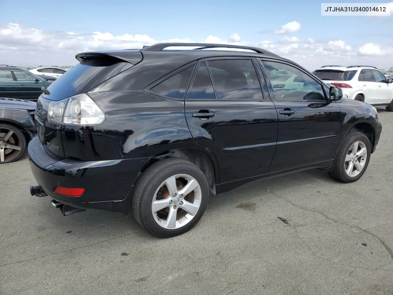 2004 Lexus Rx 330 VIN: JTJHA31U340014612 Lot: 71607934