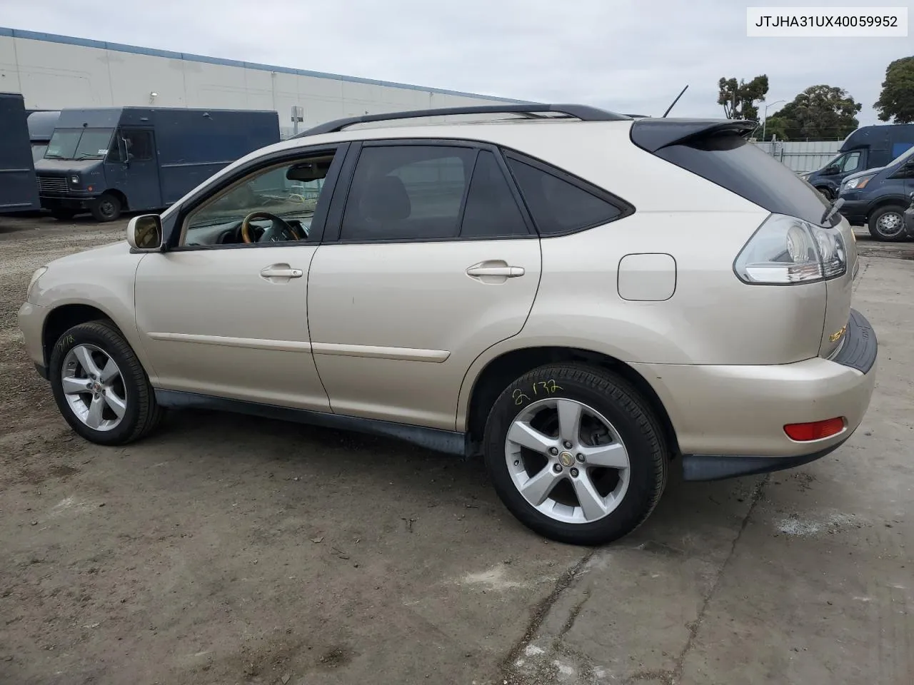 2004 Lexus Rx 330 VIN: JTJHA31UX40059952 Lot: 71846894