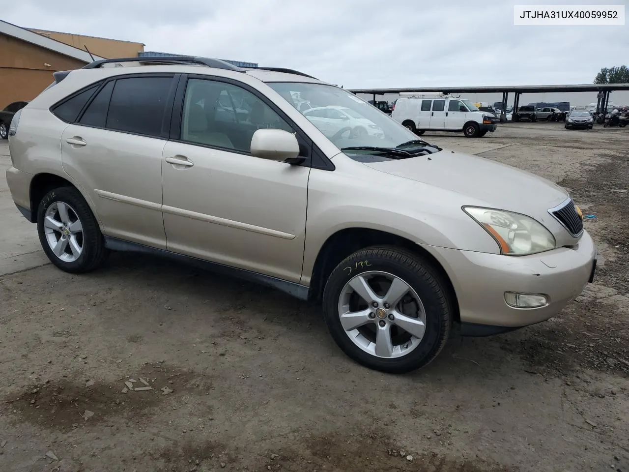 2004 Lexus Rx 330 VIN: JTJHA31UX40059952 Lot: 71846894