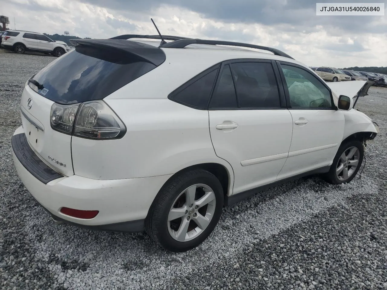 2004 Lexus Rx 330 VIN: JTJGA31U540026840 Lot: 73192054