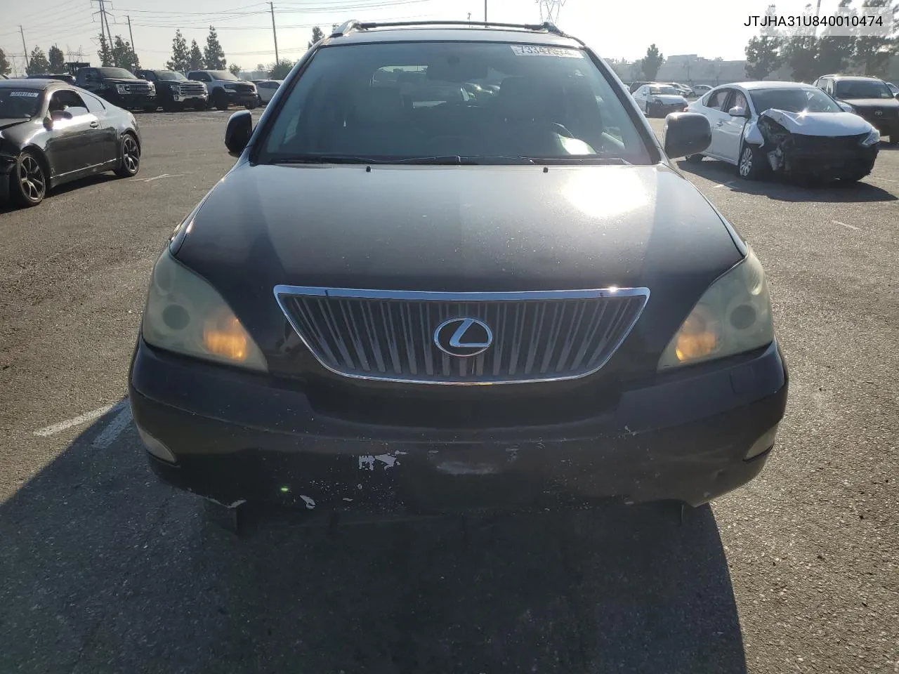 2004 Lexus Rx 330 VIN: JTJHA31U840010474 Lot: 73347374