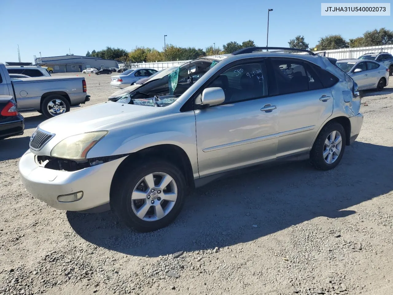 2004 Lexus Rx 330 VIN: JTJHA31U540002073 Lot: 73409094