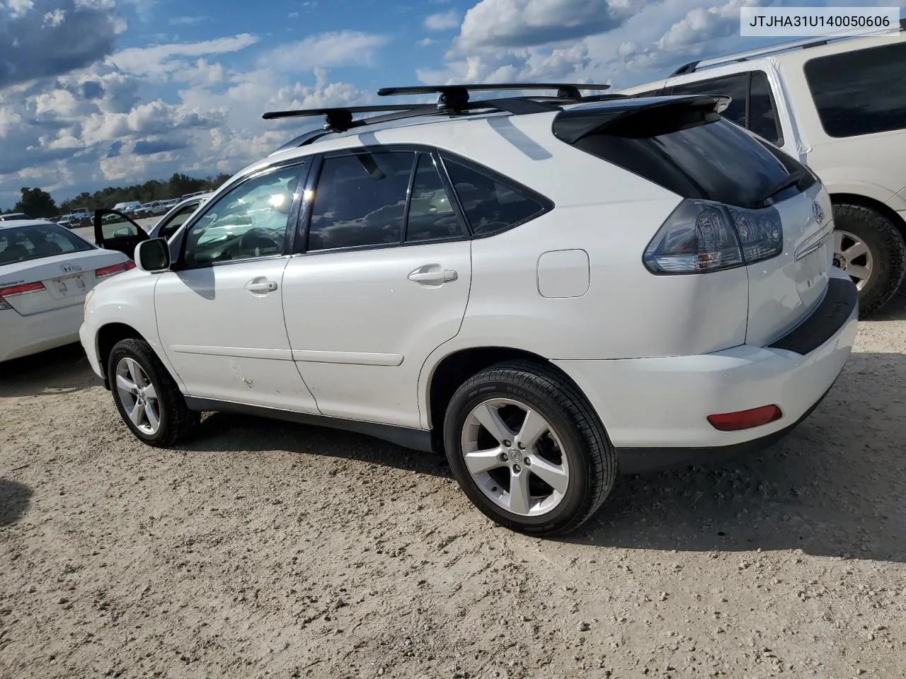 2004 Lexus Rx 330 VIN: JTJHA31U140050606 Lot: 73931734