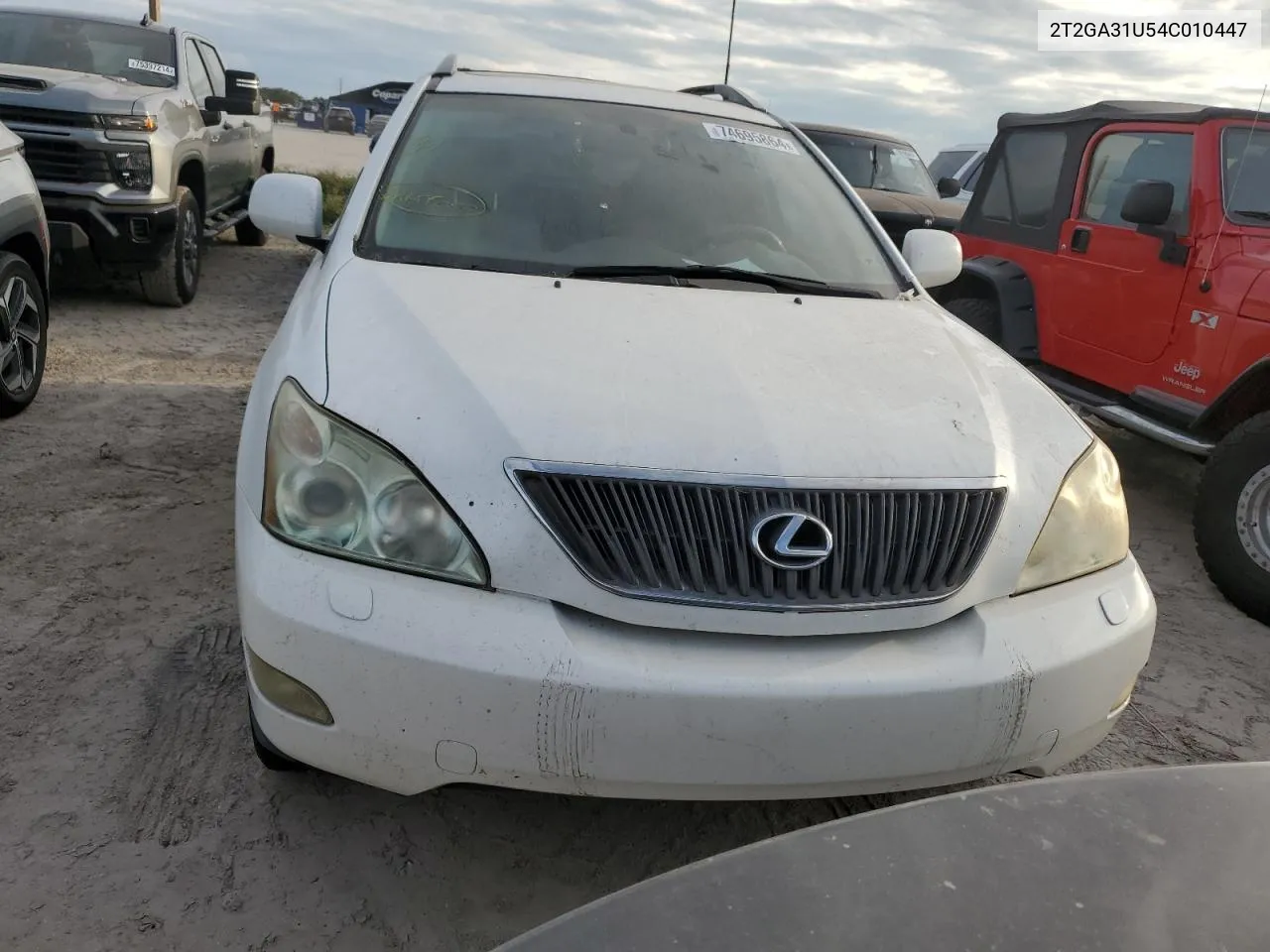 2004 Lexus Rx 330 VIN: 2T2GA31U54C010447 Lot: 74695864