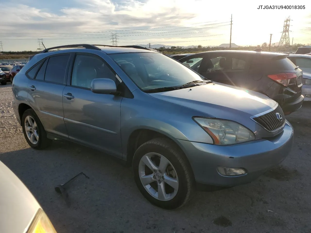 2004 Lexus Rx 330 VIN: JTJGA31U940018305 Lot: 75896244