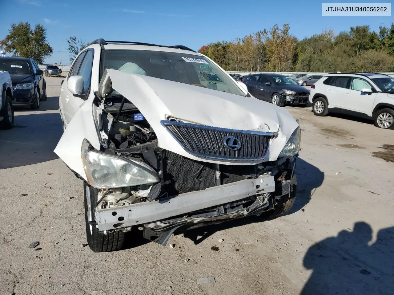 2004 Lexus Rx 330 VIN: JTJHA31U340056262 Lot: 76573644