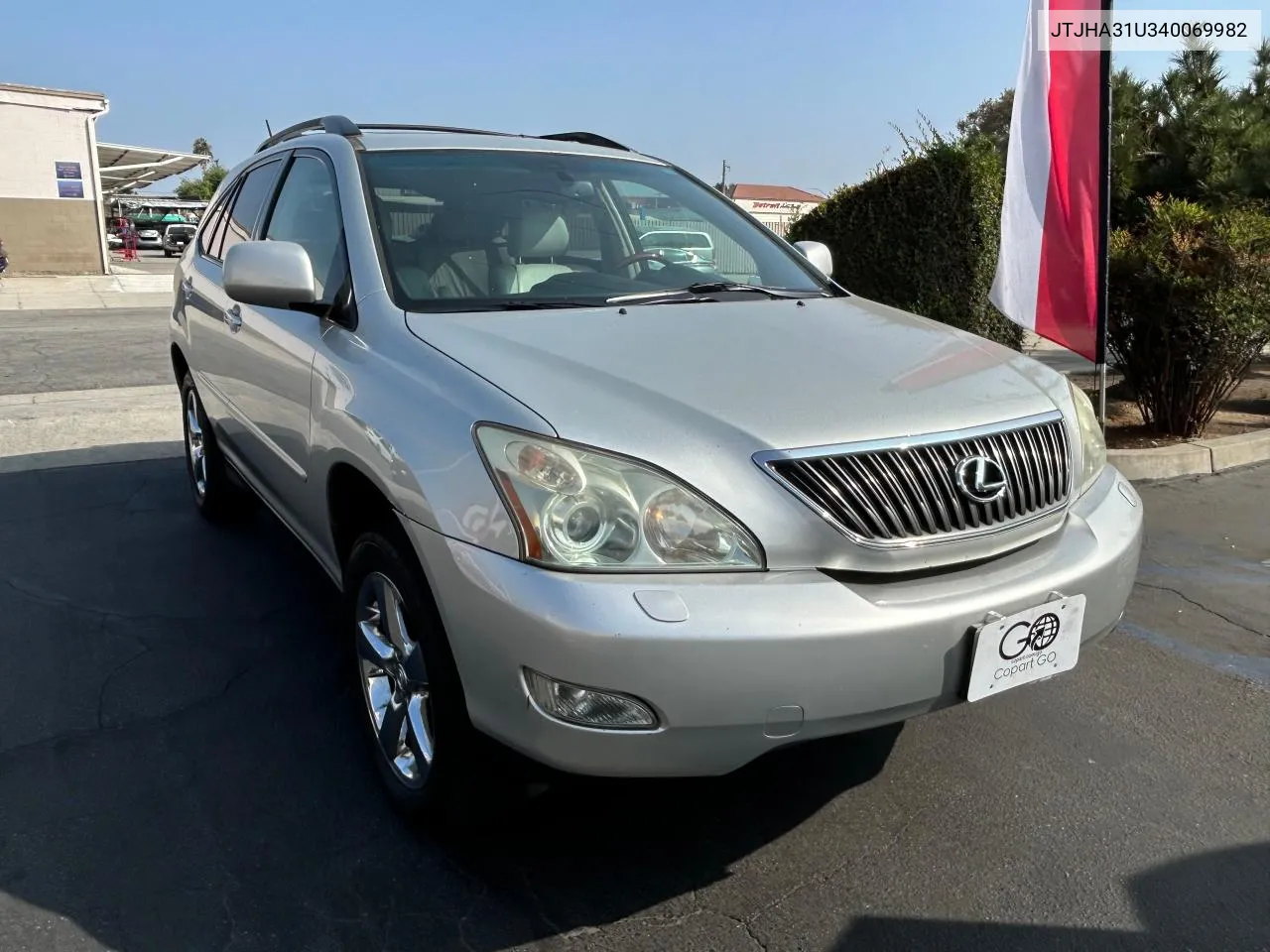 JTJHA31U340069982 2004 Lexus Rx 330