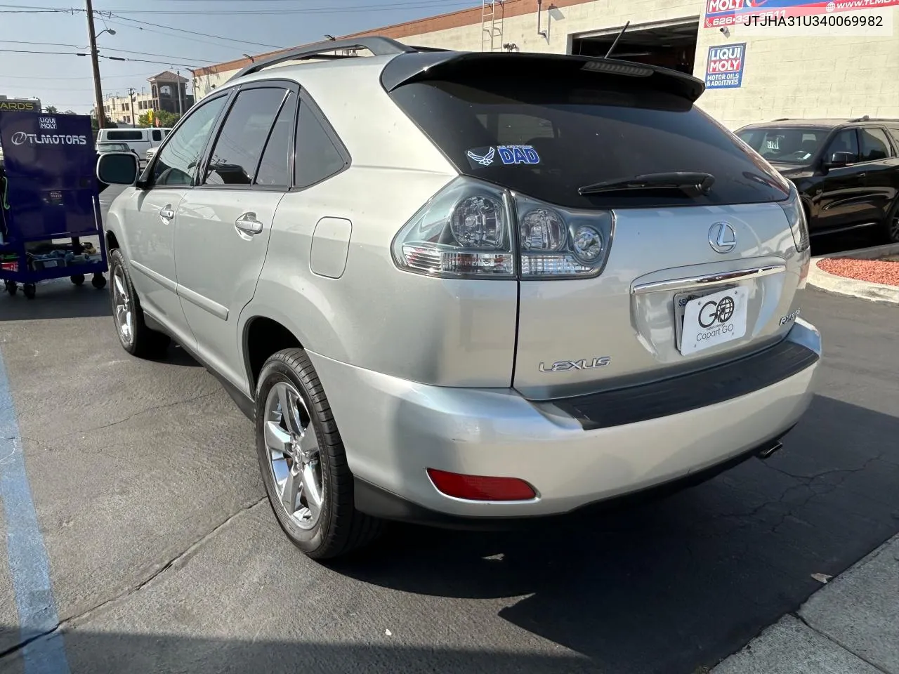 JTJHA31U340069982 2004 Lexus Rx 330