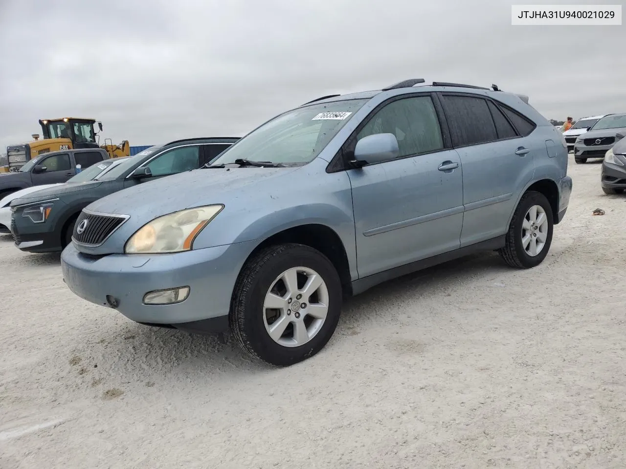 2004 Lexus Rx 330 VIN: JTJHA31U940021029 Lot: 76835664