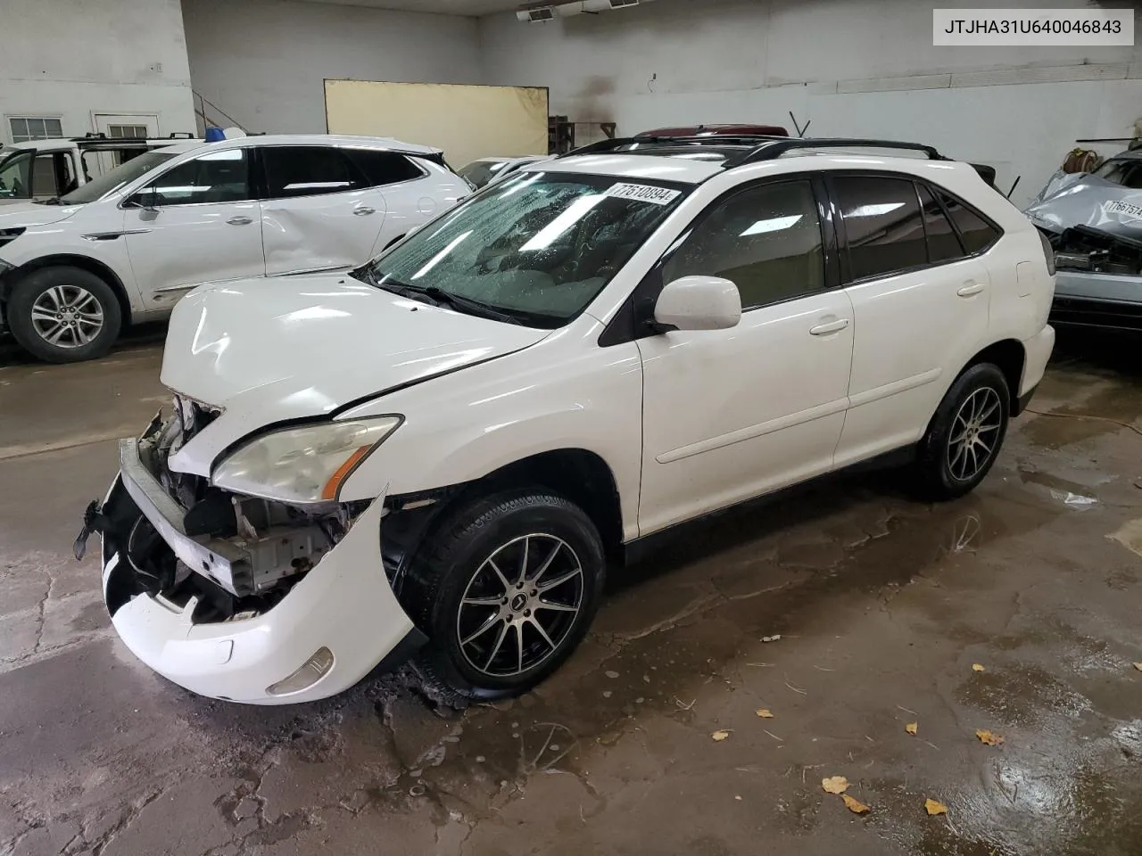 2004 Lexus Rx 330 VIN: JTJHA31U640046843 Lot: 77610894