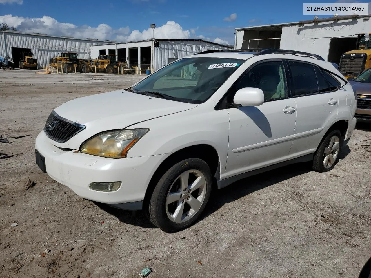 2004 Lexus Rx 330 VIN: 2T2HA31U14C014967 Lot: 78042684