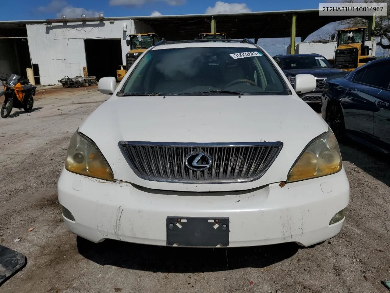 2004 Lexus Rx 330 VIN: 2T2HA31U14C014967 Lot: 78042684