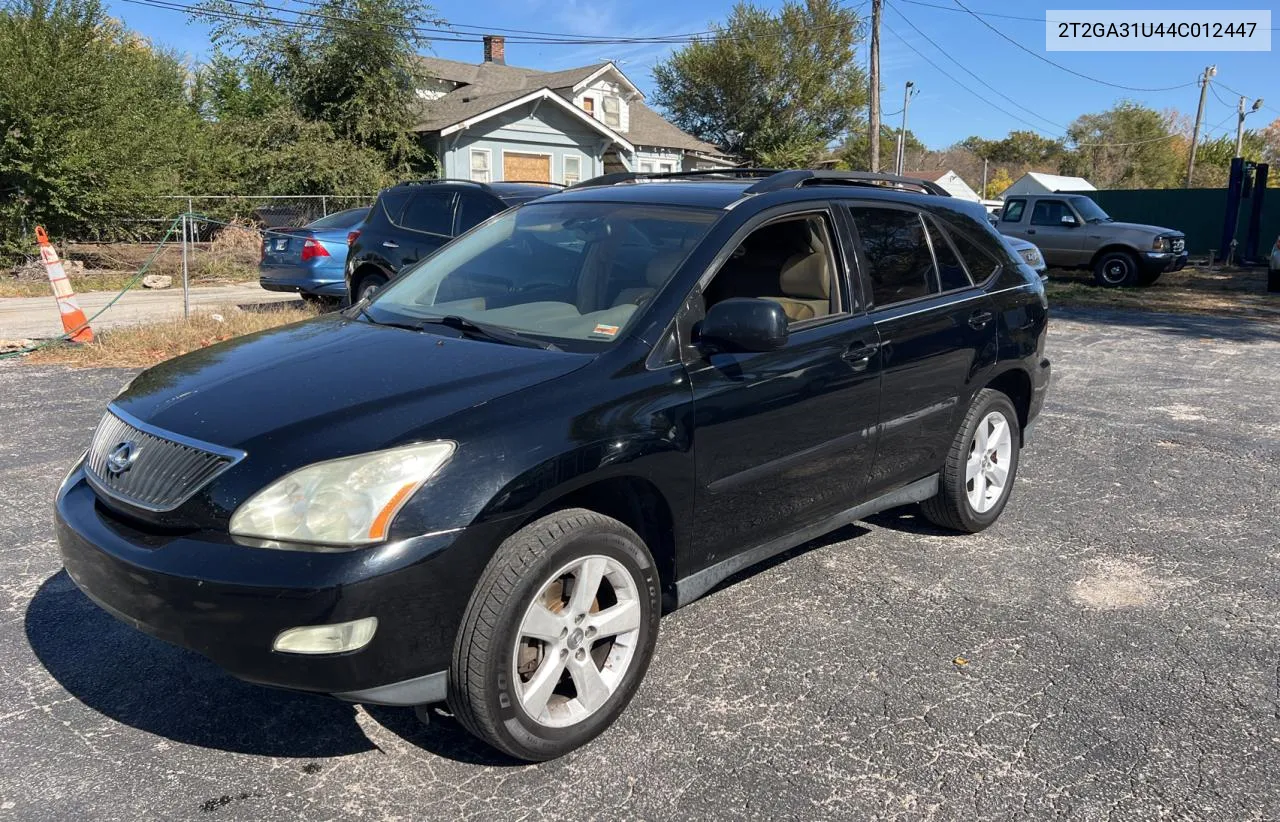 2004 Lexus Rx 330 VIN: 2T2GA31U44C012447 Lot: 78227944