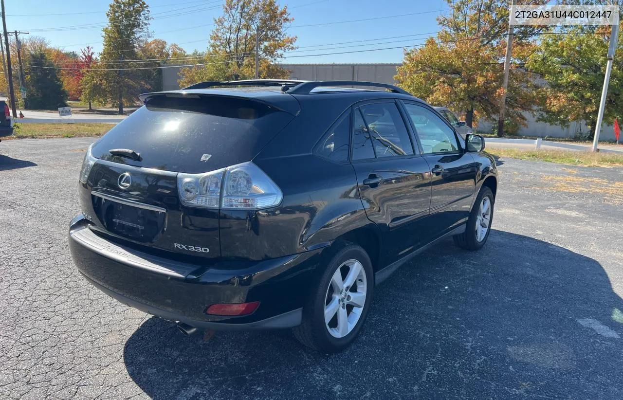 2004 Lexus Rx 330 VIN: 2T2GA31U44C012447 Lot: 78227944