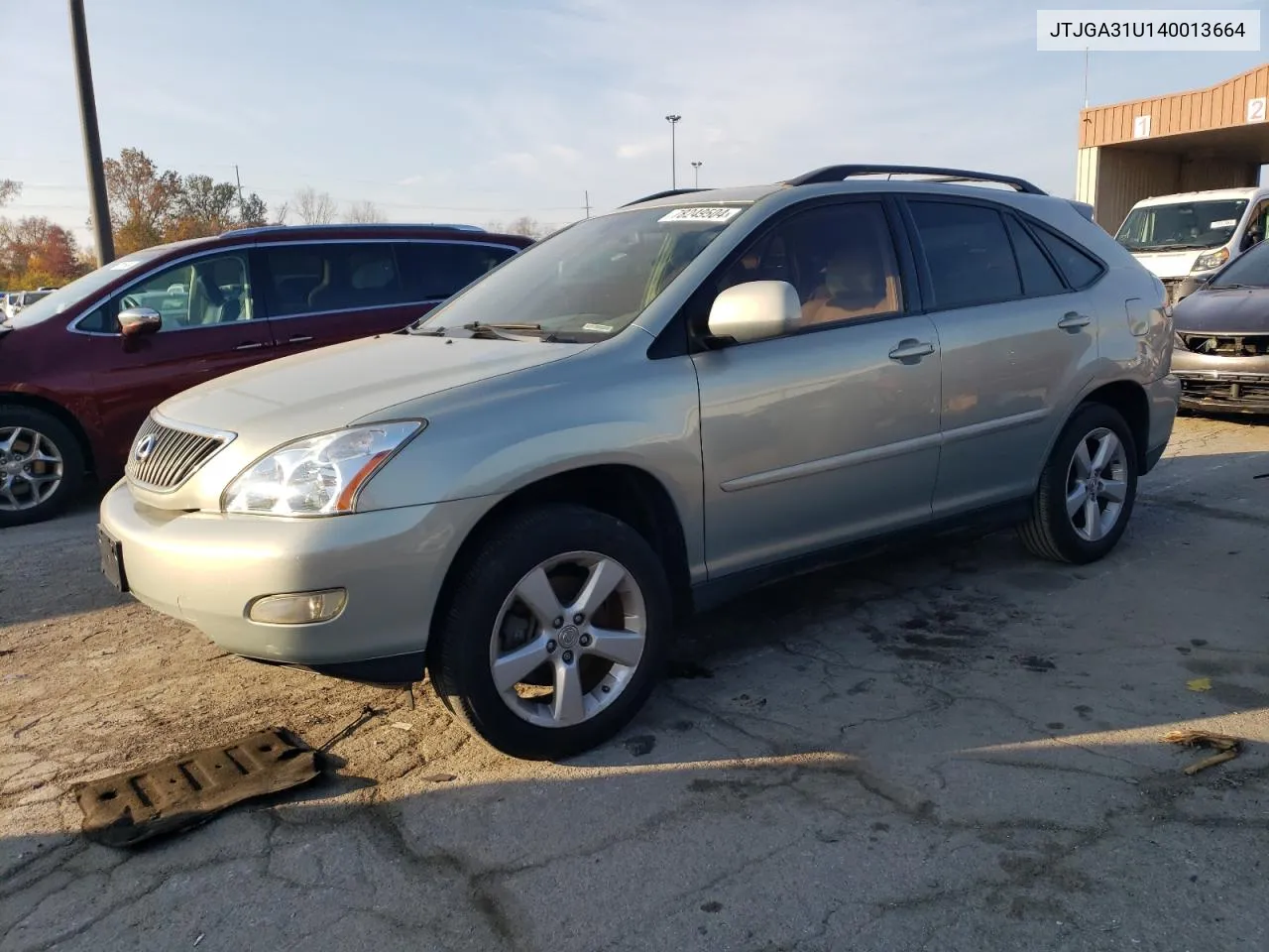 2004 Lexus Rx 330 VIN: JTJGA31U140013664 Lot: 78249504