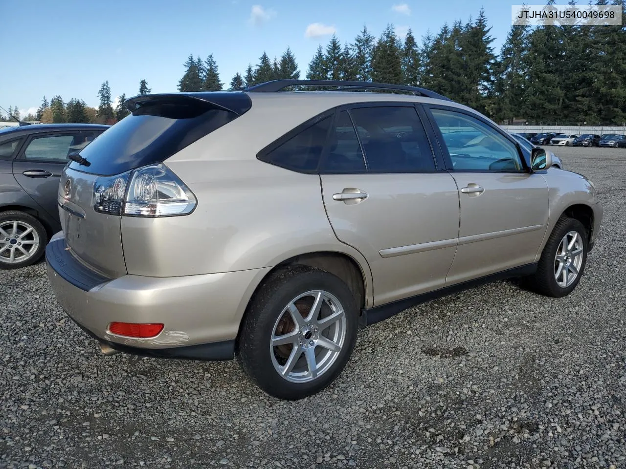 2004 Lexus Rx 330 VIN: JTJHA31U540049698 Lot: 78284714