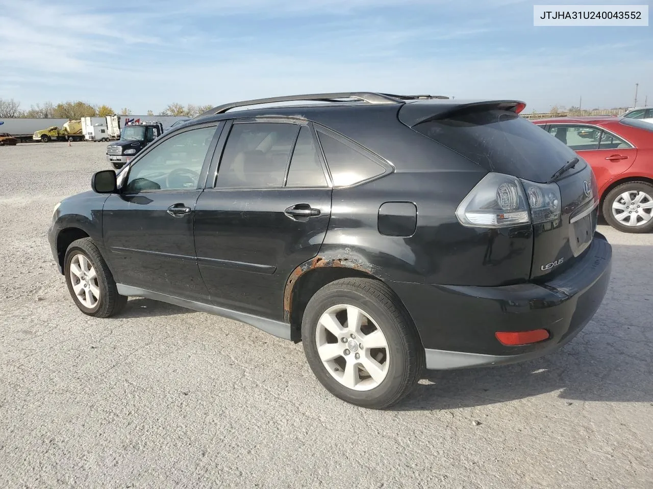 2004 Lexus Rx 330 VIN: JTJHA31U240043552 Lot: 78319374