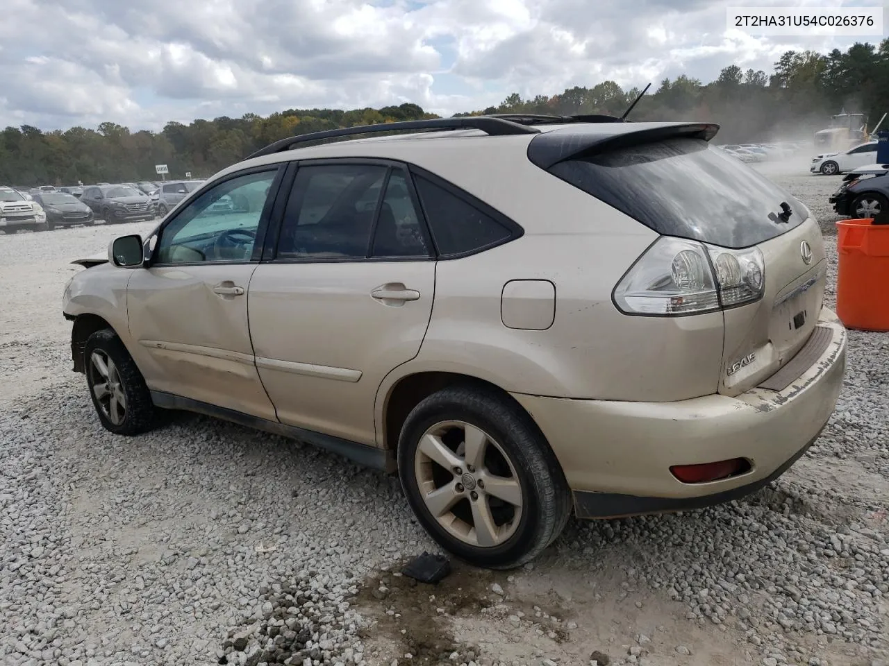 2004 Lexus Rx 330 VIN: 2T2HA31U54C026376 Lot: 78440484