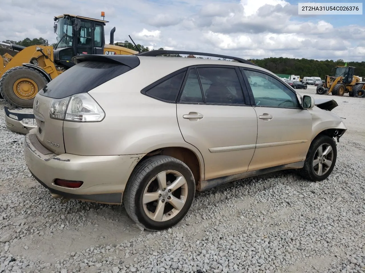 2004 Lexus Rx 330 VIN: 2T2HA31U54C026376 Lot: 78440484