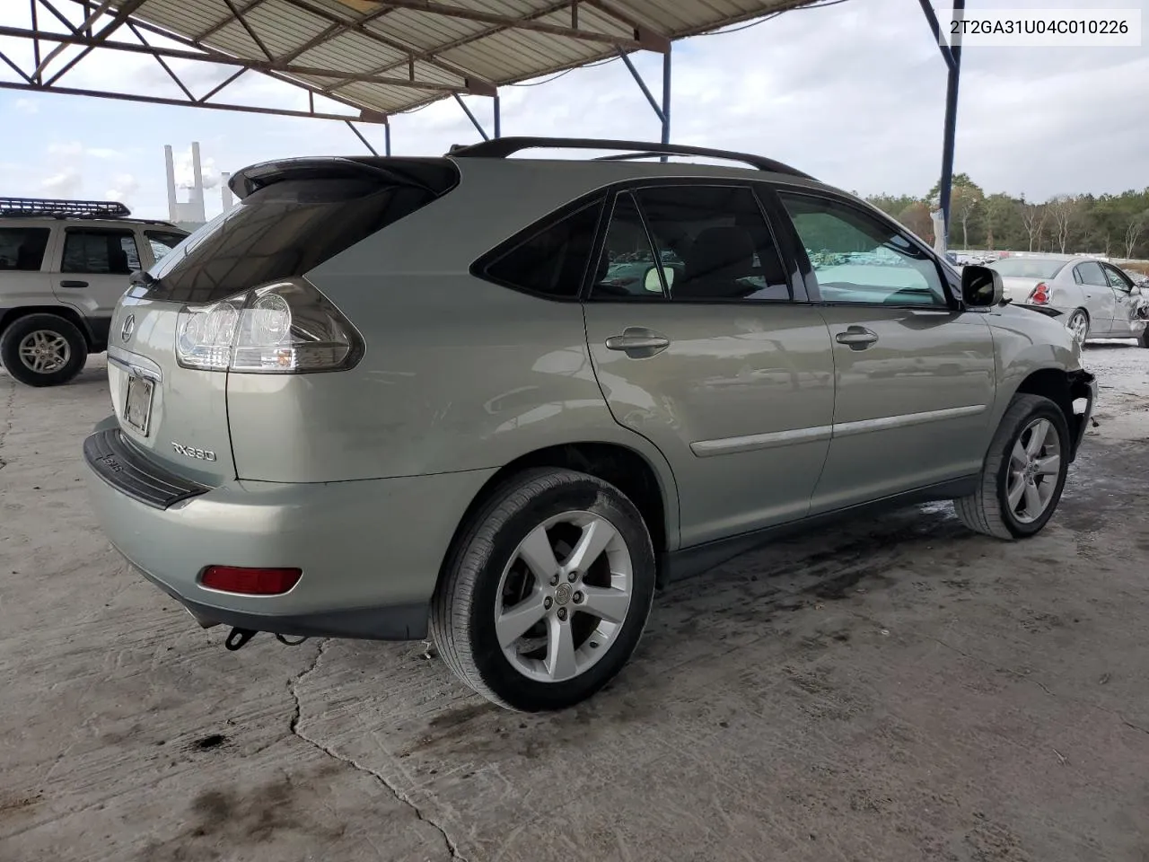 2004 Lexus Rx 330 VIN: 2T2GA31U04C010226 Lot: 78521904