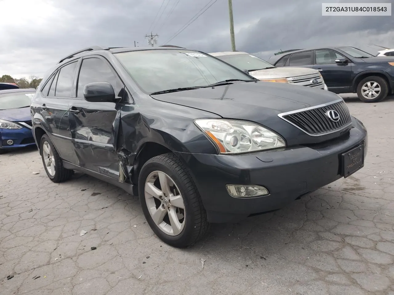 2004 Lexus Rx 330 VIN: 2T2GA31U84C018543 Lot: 78615434