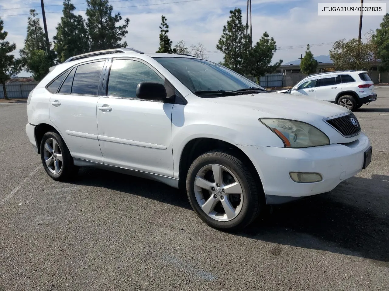 2004 Lexus Rx 330 VIN: JTJGA31U940032835 Lot: 78941234