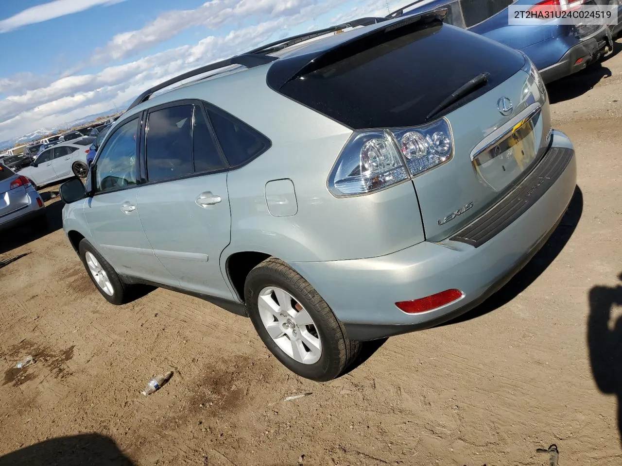 2004 Lexus Rx 330 VIN: 2T2HA31U24C024519 Lot: 79184624