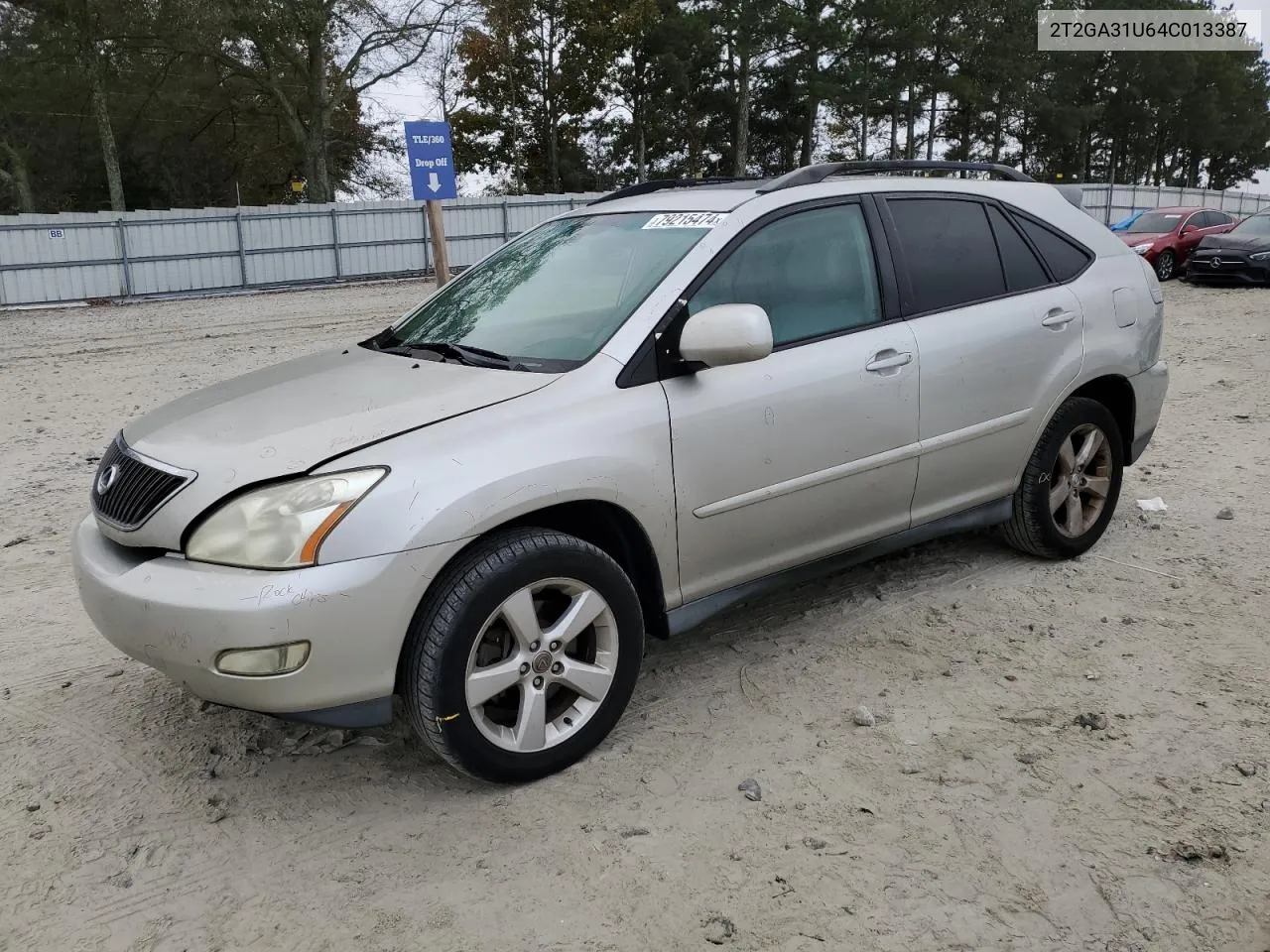 2004 Lexus Rx 330 VIN: 2T2GA31U64C013387 Lot: 79215474