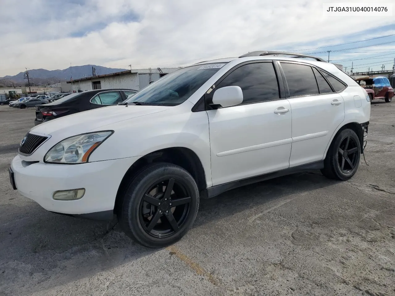 2004 Lexus Rx 330 VIN: JTJGA31U040014076 Lot: 79492614