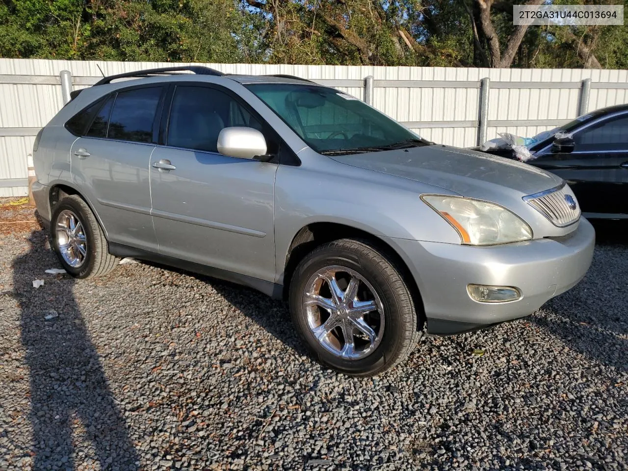 2004 Lexus Rx 330 VIN: 2T2GA31U44C013694 Lot: 80129454