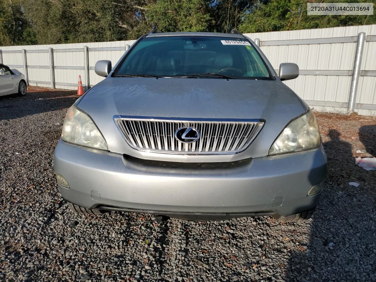 2004 Lexus Rx 330 VIN: 2T2GA31U44C013694 Lot: 80129454