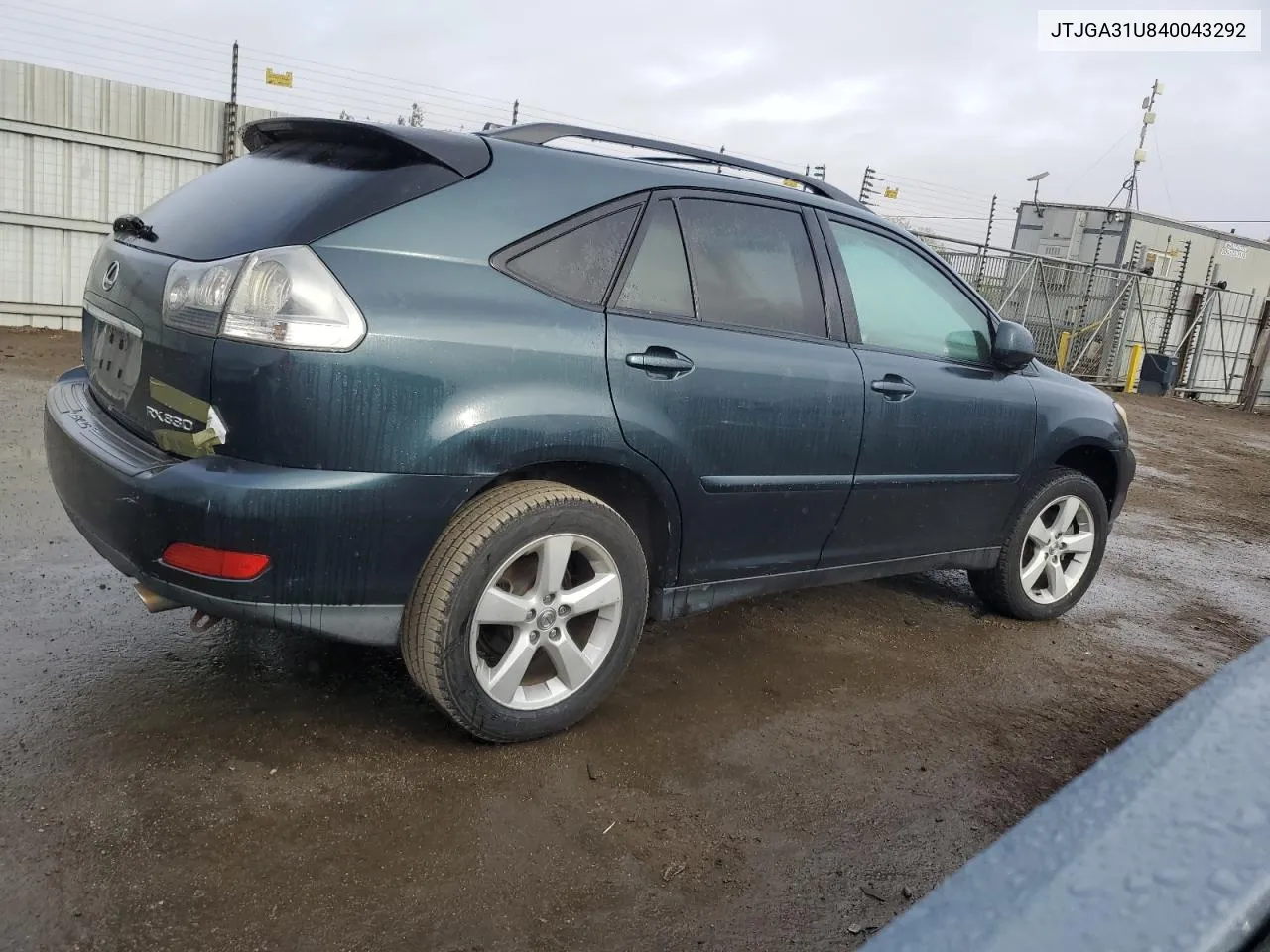 2004 Lexus Rx 330 VIN: JTJGA31U840043292 Lot: 80149314