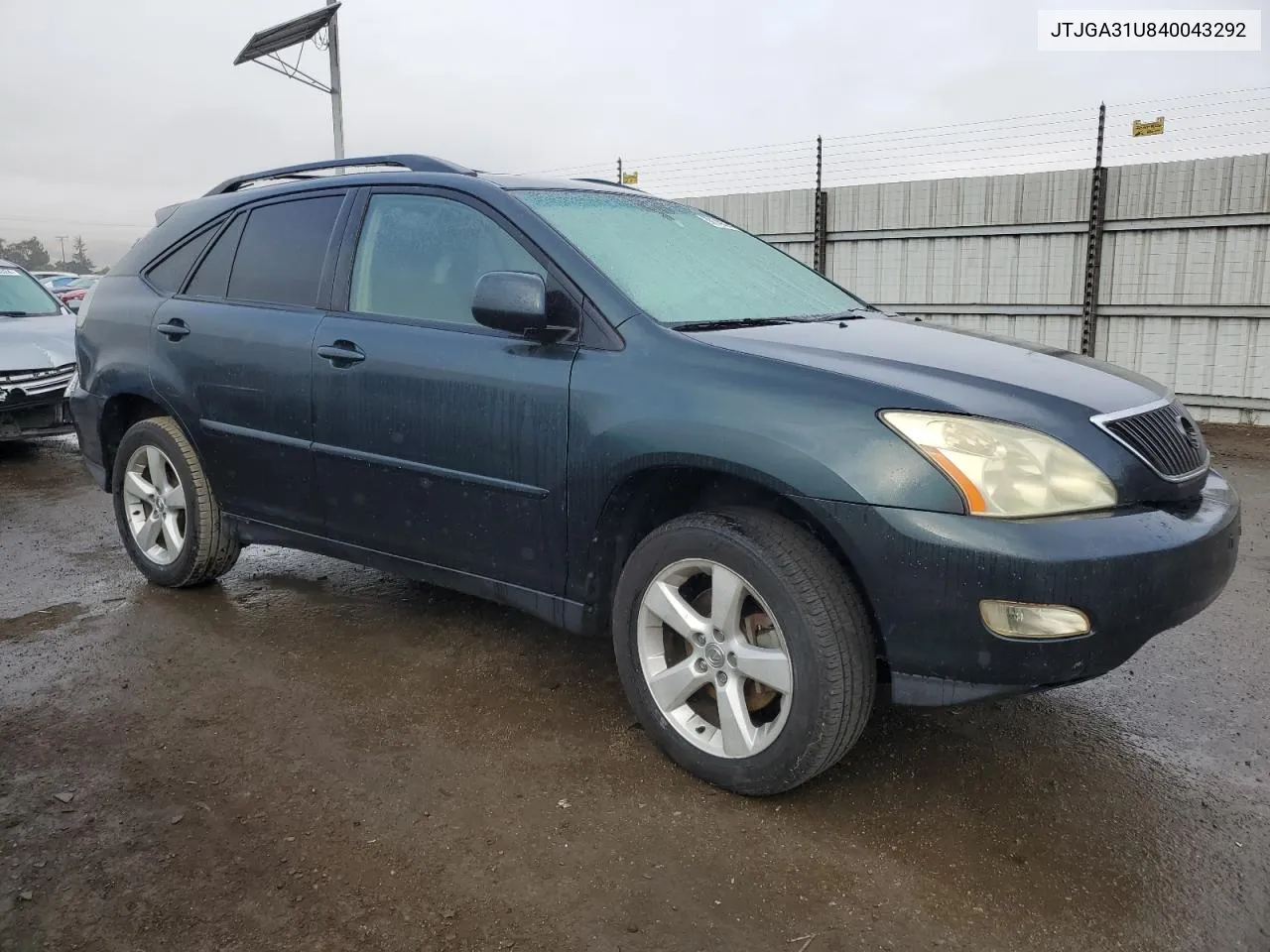 2004 Lexus Rx 330 VIN: JTJGA31U840043292 Lot: 80149314