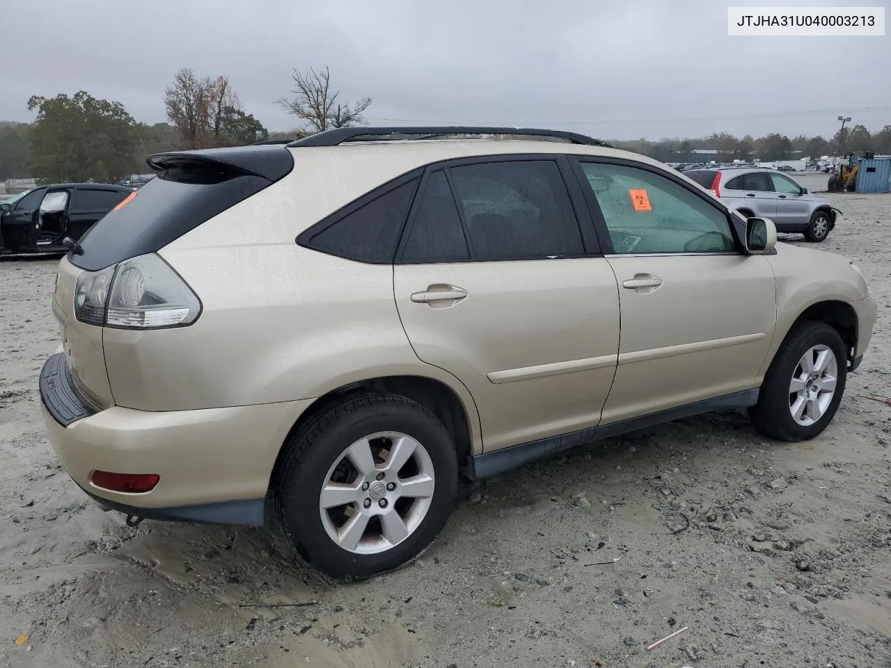 2004 Lexus Rx 330 VIN: JTJHA31U040003213 Lot: 80695644