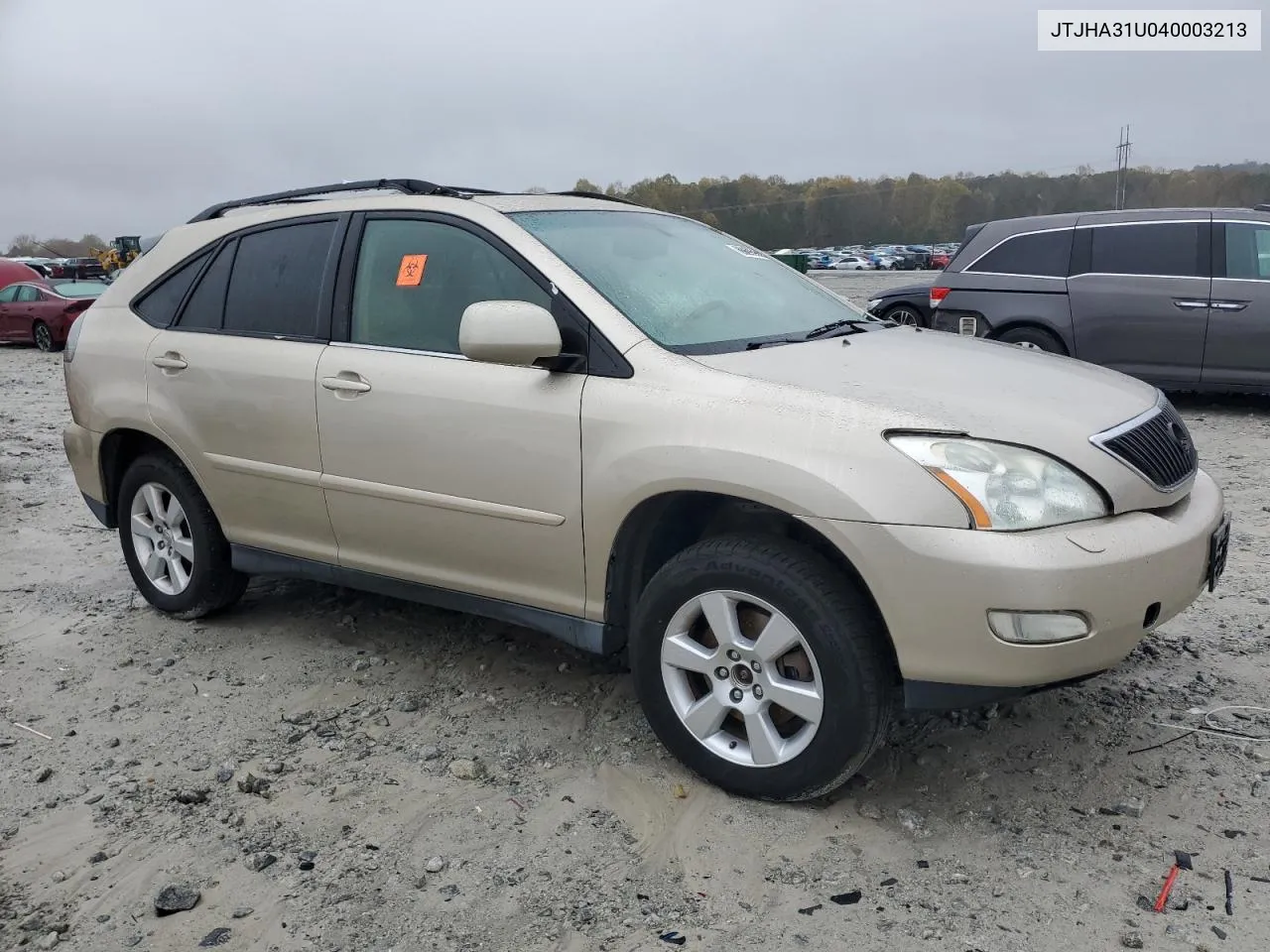 2004 Lexus Rx 330 VIN: JTJHA31U040003213 Lot: 80695644