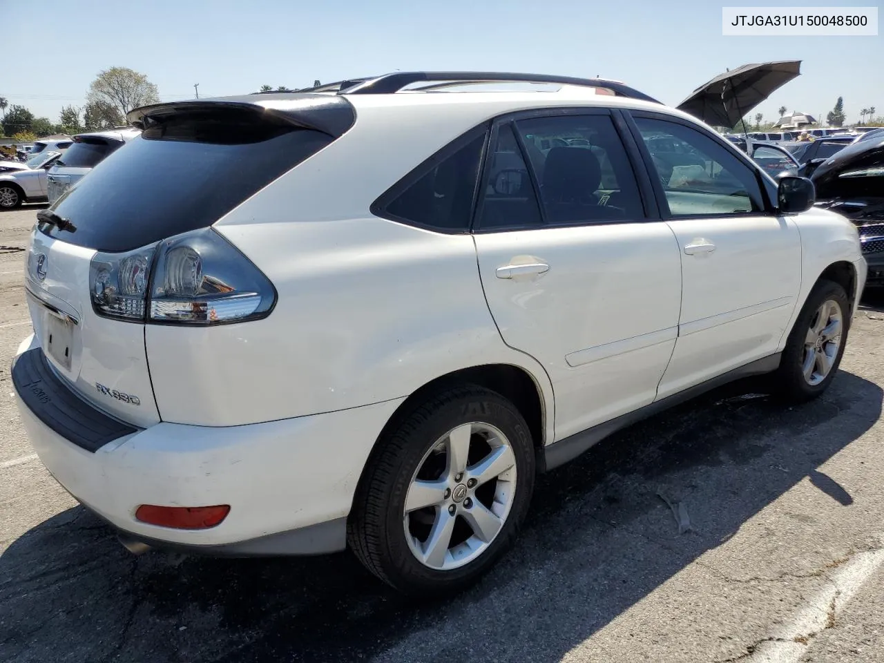 2005 Lexus Rx 330 VIN: JTJGA31U150048500 Lot: 51204044