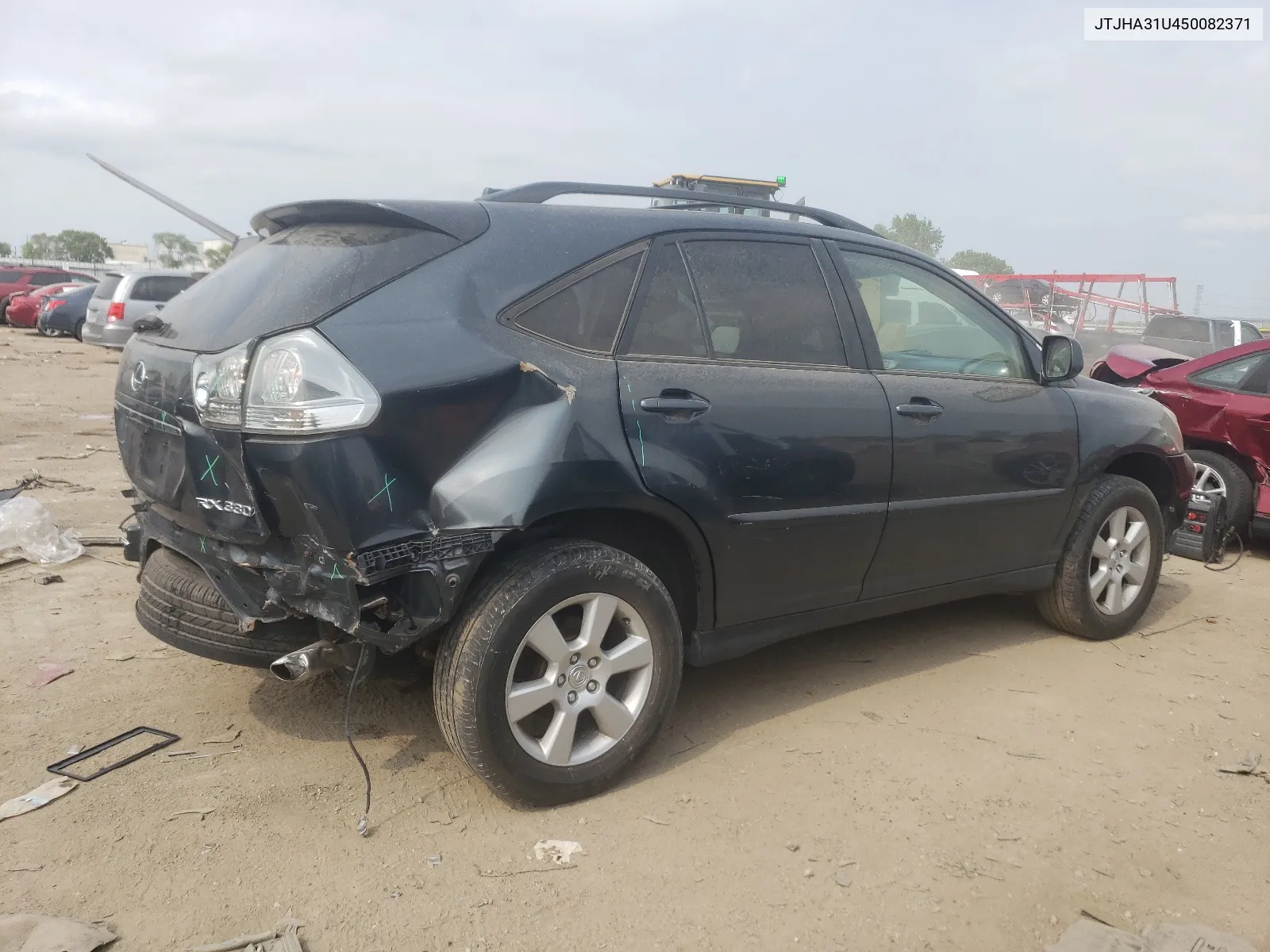 2005 Lexus Rx 330 VIN: JTJHA31U450082371 Lot: 64520274