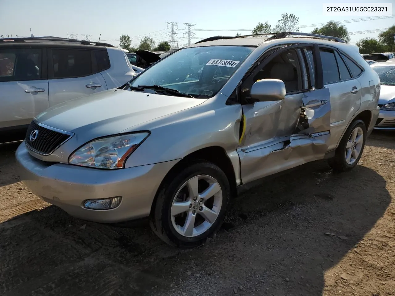 2005 Lexus Rx 330 VIN: 2T2GA31U65C023371 Lot: 68313094